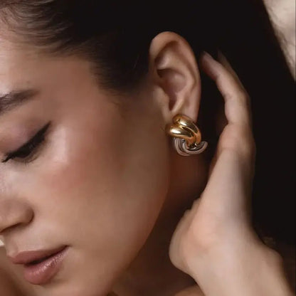 Pendientes Ovalados Minimalistas