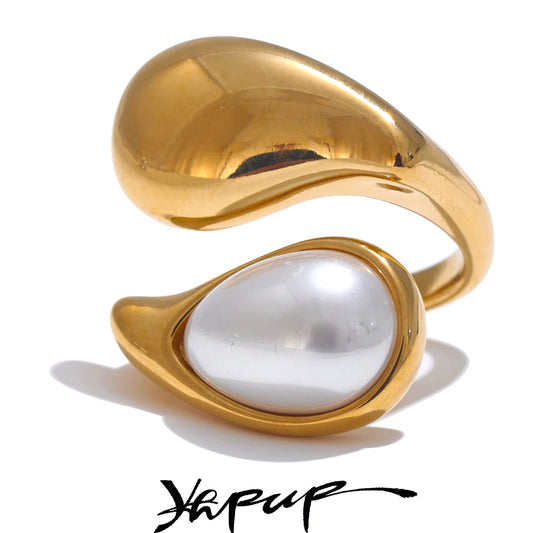 Anillo Perla Gota