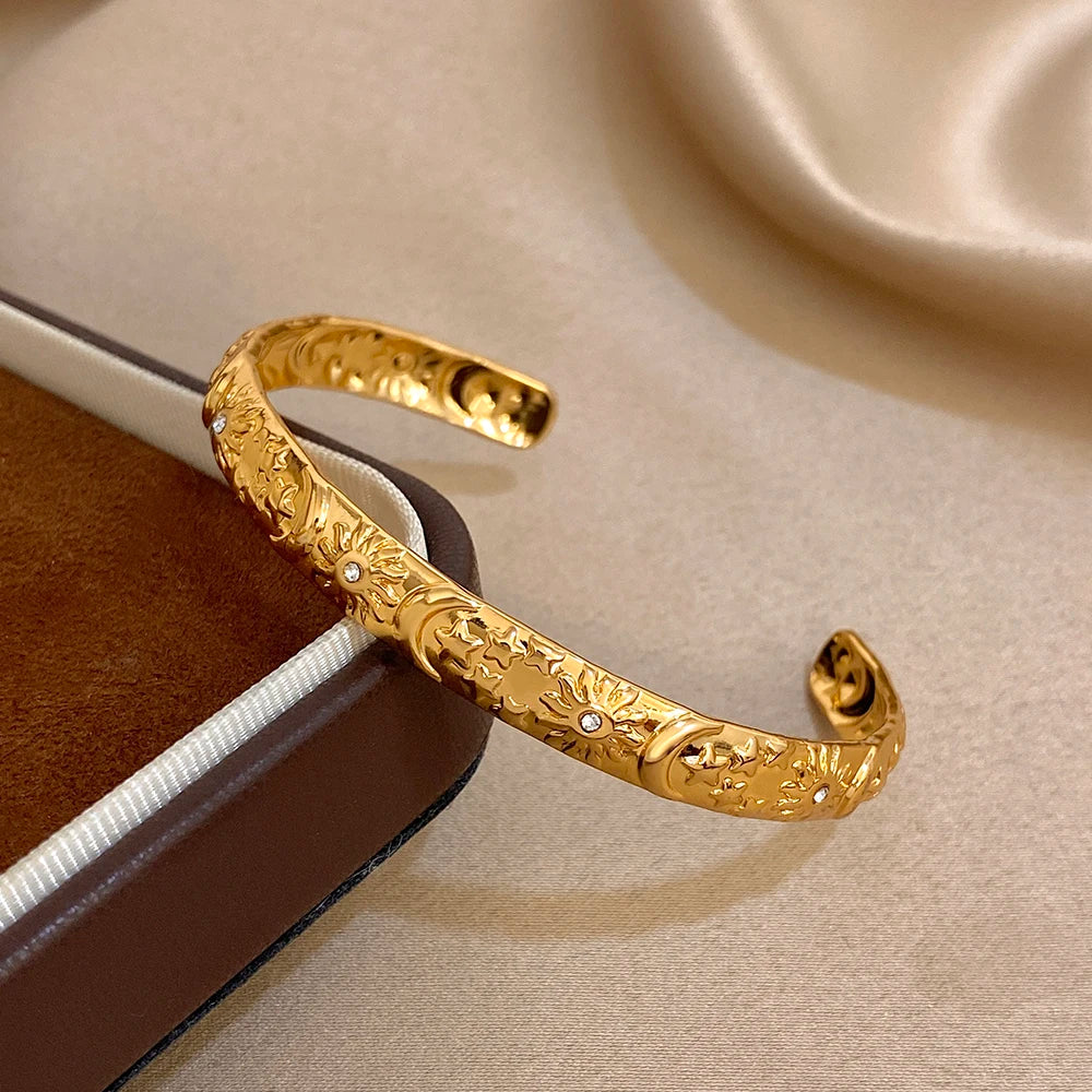 Pulsera Sol Luna Estrella
