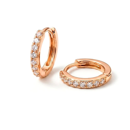 Pendientes Aros Mini Circonita