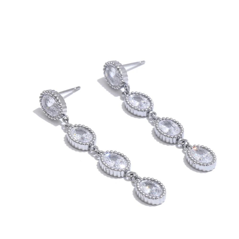 Pulsera Circonita Oval