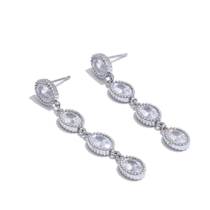 Pulsera Circonita Oval