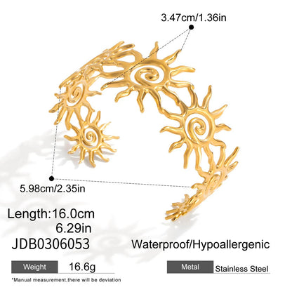 Pulsera Cuff Ancha