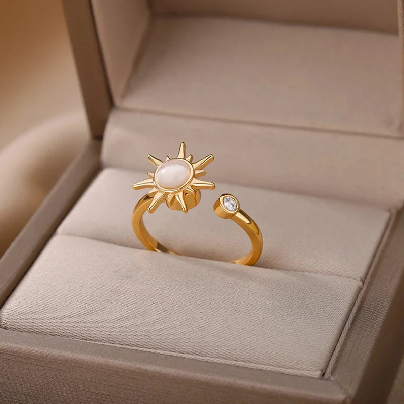 Anillo Giratorio Sol