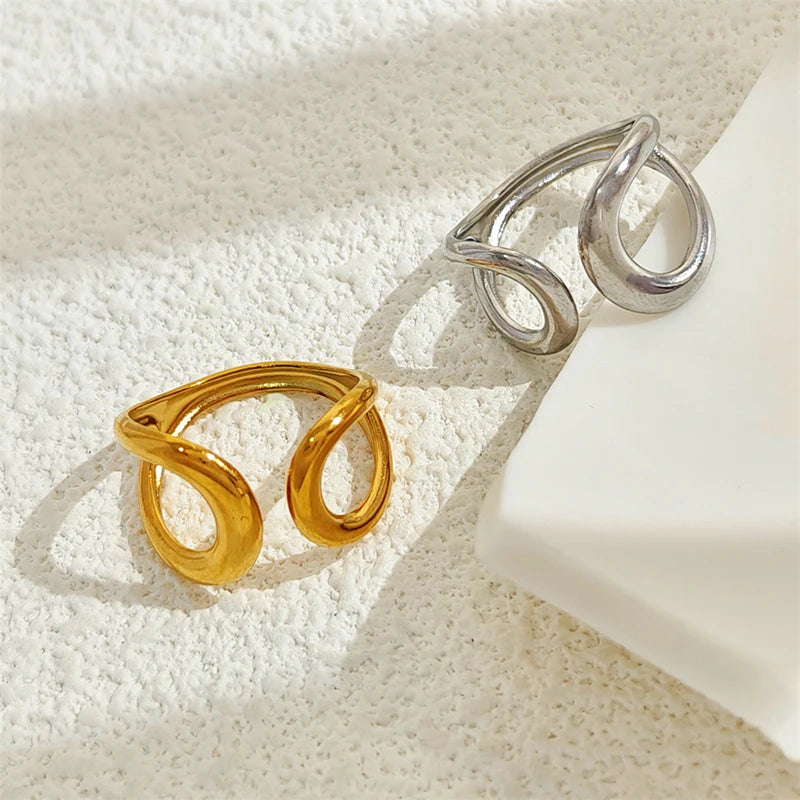 Anillo Irregular Calado