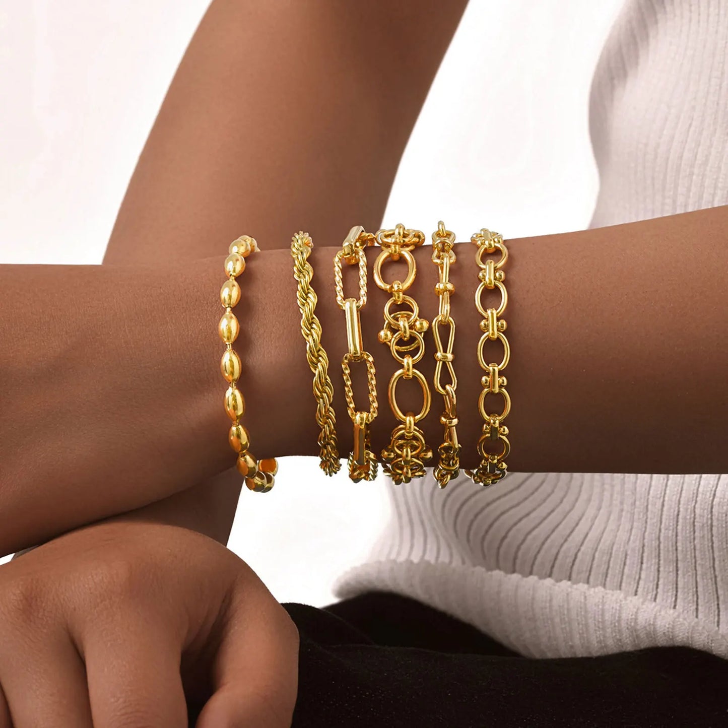Pulsera Cadena Vintage