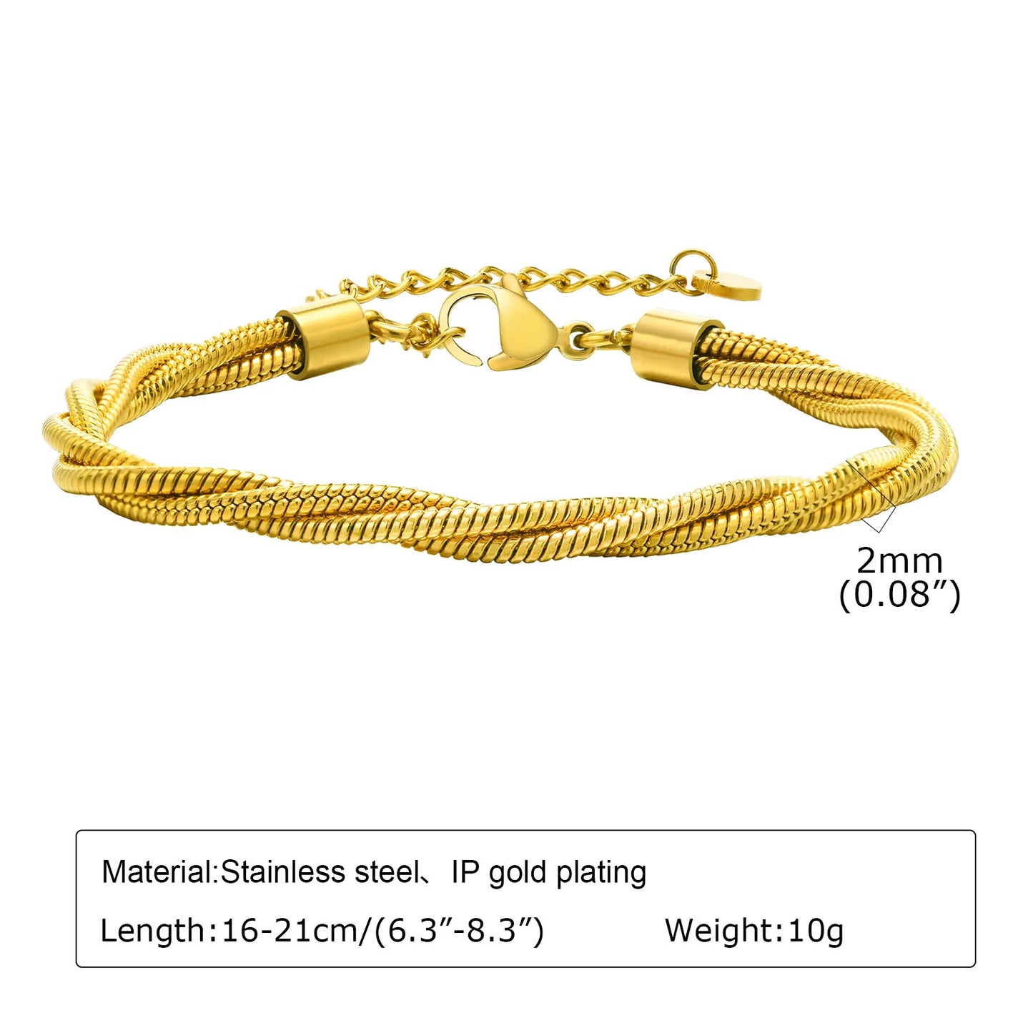 Pulsera Cadena Vintage