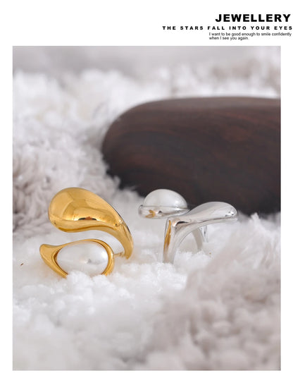 Anillo Perla Gota