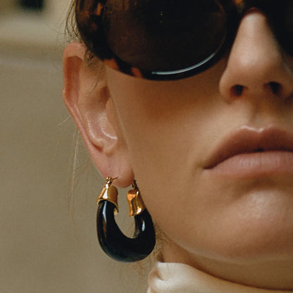 Pendientes Resina Carey
