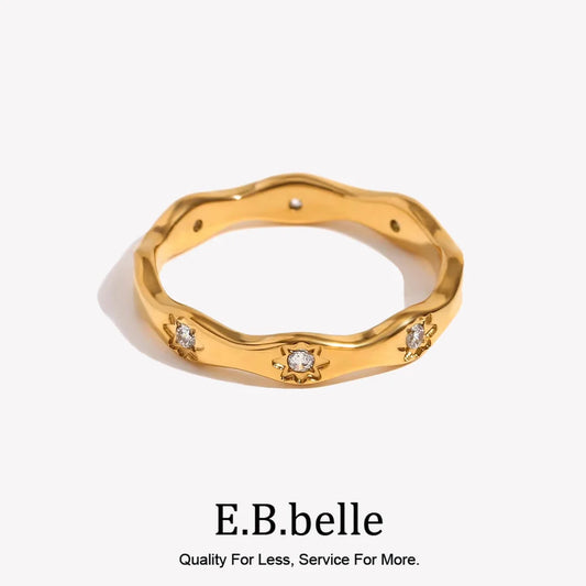 Anillo Estrella Circonita