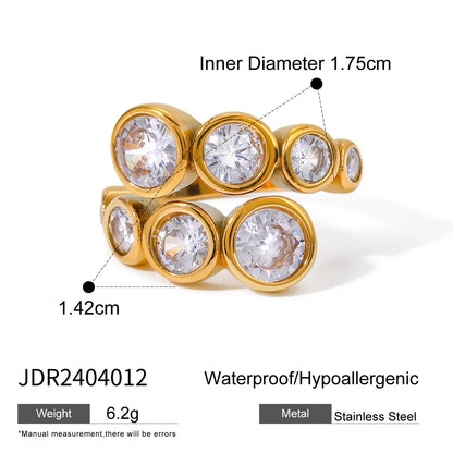 Anillo Circonita Delicado