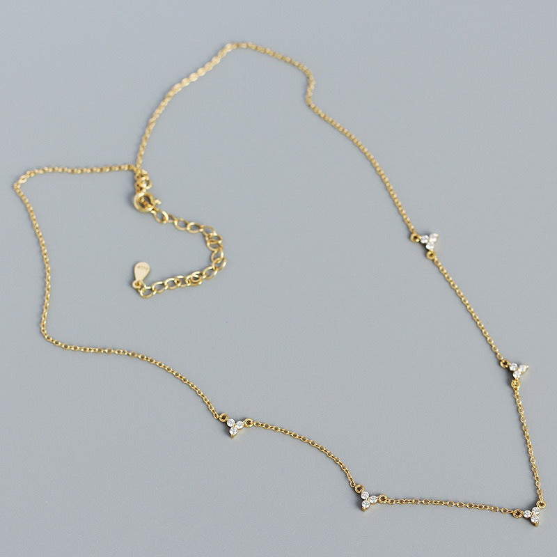 Collar Minimalista Geométrico – Plata de Ley 925