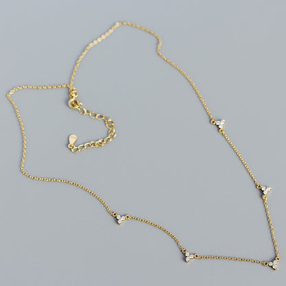 Collar Minimalista Geométrico – Plata de Ley 925
