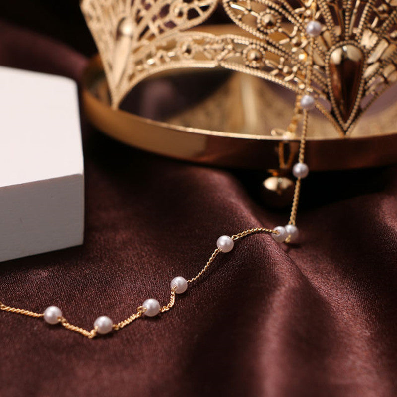Collar gargantilla de perlas