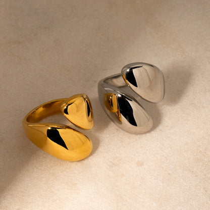 Anillo Ajustable de Diseño Orgánico