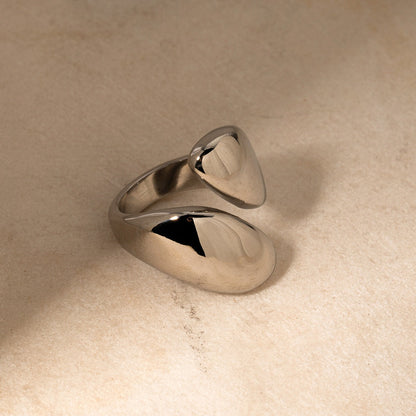 Anillo Ajustable de Diseño Orgánico
