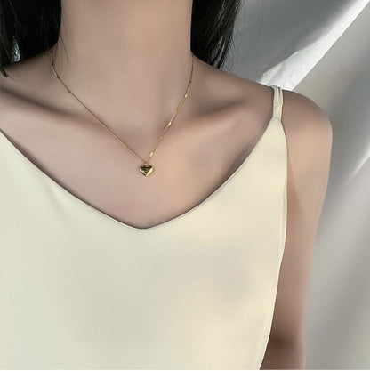 Collar con Colgante de Corazón Amoroso