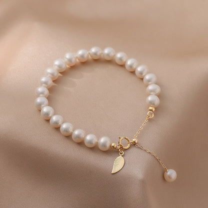 Pulseras de Perlas de Agua Dulce 100% Naturales
