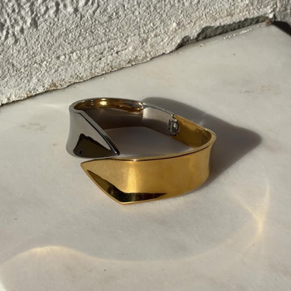 Pulsera Cuff Ancha